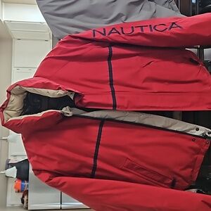 Mens nautica puffer jacket